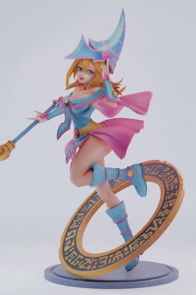 黑魔术少女(Dark Magician Girl) 3D打印图纸